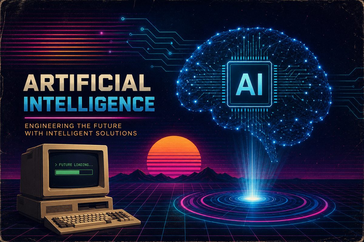 Artificial Intelligence — engineering the future with intelligent solutions.