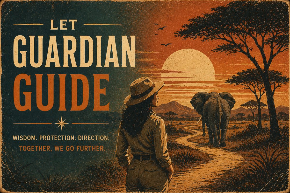 Let Guardian Guide — wisdom, protection, direction. Together, we go further.